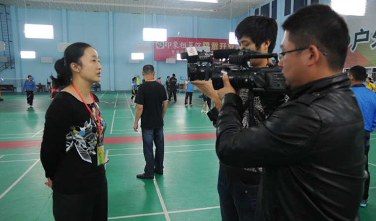 裁判長接受媒體采訪