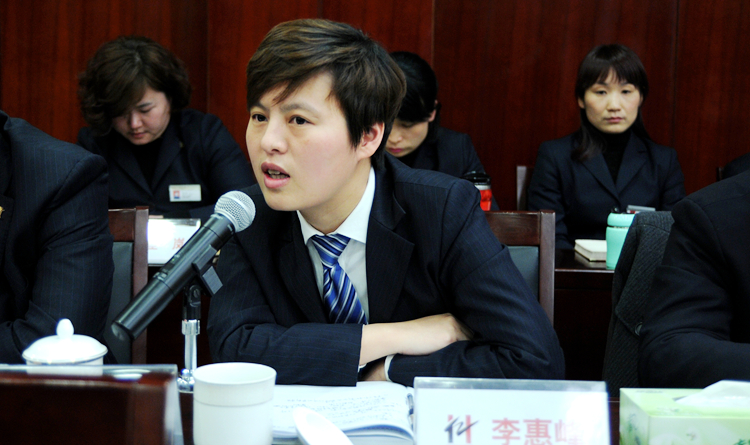 偉晨文化公司副總經理李惠峰討論發言