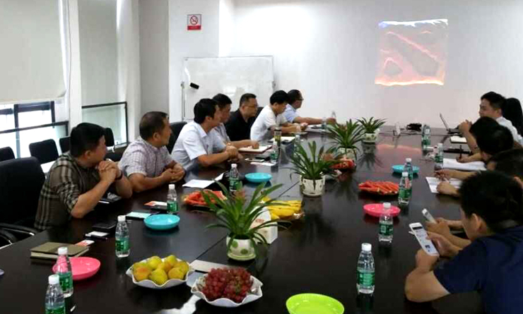 華億電商團(tuán)隊(duì)在云猴網(wǎng)總部考察交流