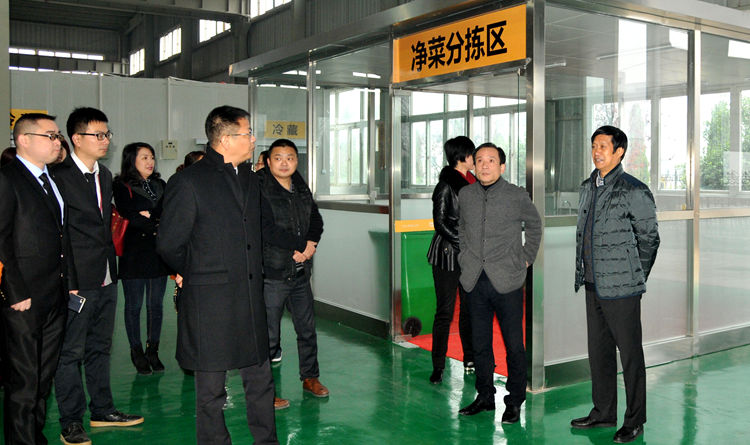 項義水董事長對冷鏈倉儲中心建設成果表示滿意