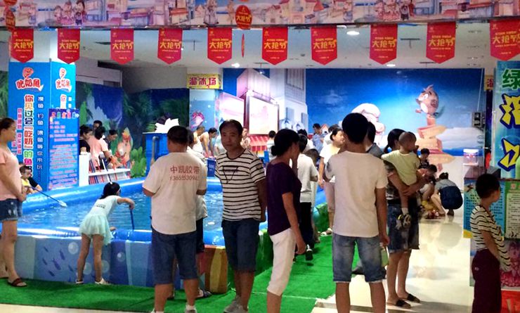 繁昌華億廣場兒童游樂區受歡迎