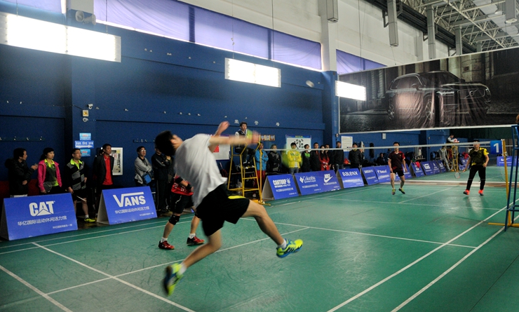 第六屆華億國際VIP羽毛球大獎賽精彩瞬間