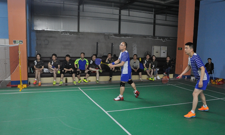 運動員比賽中十分投入